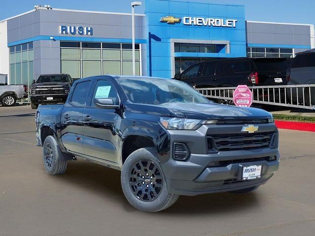 2026 Chevrolet Colorado WT in Black — front three-quarter view