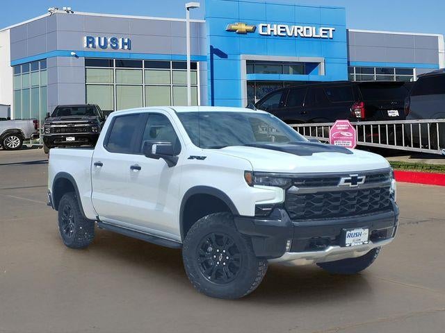 2026 Chevrolet Silverado 1500 ZR2 in Summit White — front three-quarter view