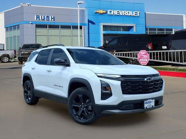 2026 Chevrolet Equinox LT in Summit White — front three-quarter view