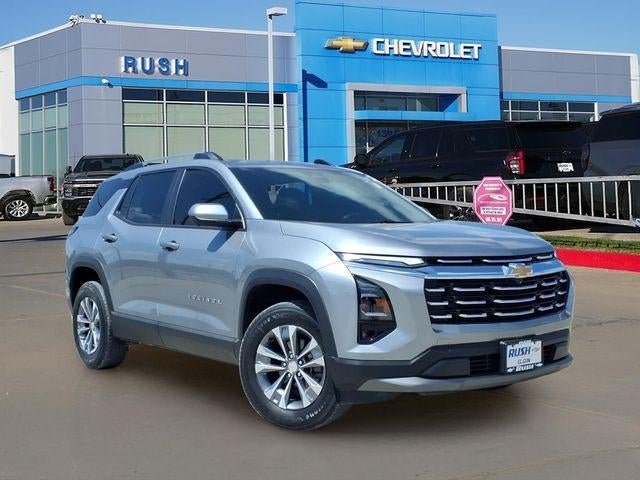 2025 Chevrolet Equinox LT in Sterling Gray Metallic — front three-quarter view