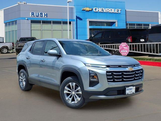 2026 Chevrolet Equinox LT in Sterling Gray Metallic — front three-quarter view