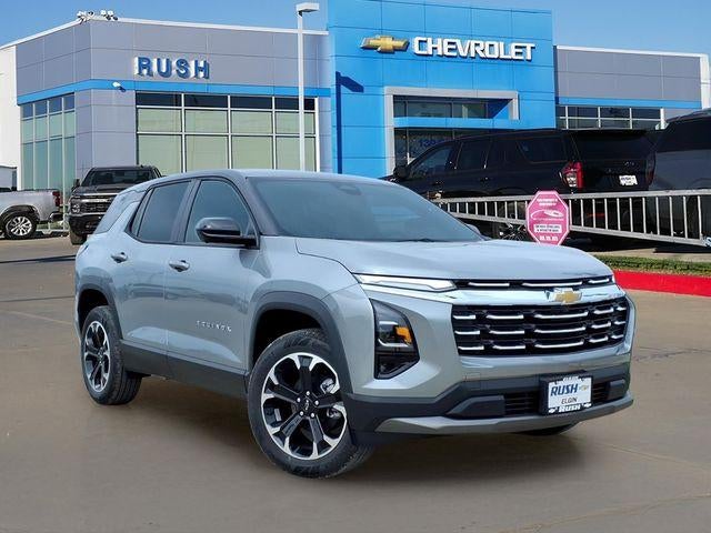 2026 Chevrolet Equinox LT in Sterling Gray Metallic — front three-quarter view