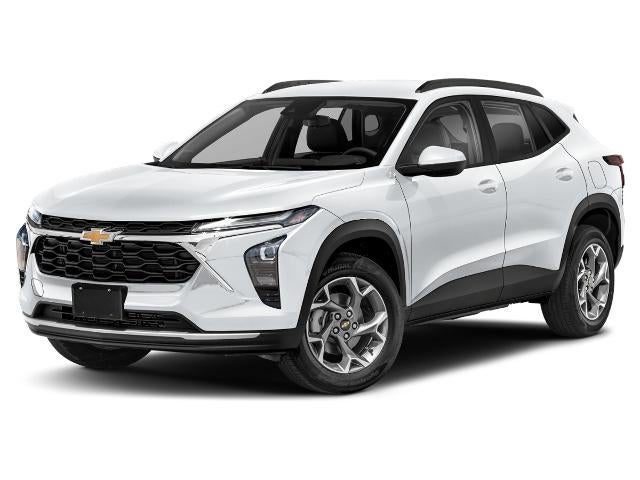 2026 Chevrolet Trax 1RS in Mosaic Black Metallic — front three-quarter view